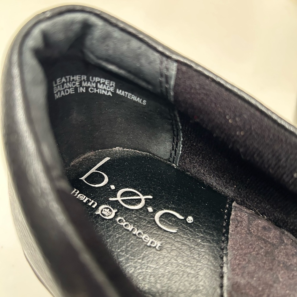 BOC Born Black Leather Clogs Women’s C16803 size 9. Like new - Picture 10 of 10